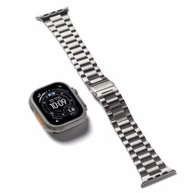 Ringke Metal One Air aproce priekš Apple Watch 8 / 9 / 10 / 11 / SE / Ultra (44 / 45 / 46 / 49 mm) - Sudraba