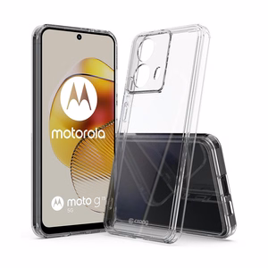 Crong Crystal Shield Cover vāciņš ierīcei Motorola Moto G73, caurspīdīgs