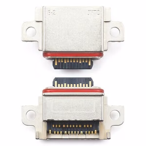 Oriģinālā uzlādes ligzda Samsung G970F S10e/G973F S10/G975F S10 Plus/G398 Xcover 4S (3722-004150) (servisa komplekts)