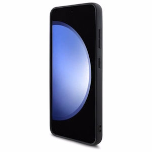 Guess GUHCS24FEG4GFGR S24 FE S721 pelēks/pelēks cietais apvalks 4G Metāla Zelta Logotips