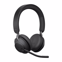 Jabra 26599-989-999 Headset/Headset Wireless Headband Office/Call Center USB Type-A Bluetooth melns