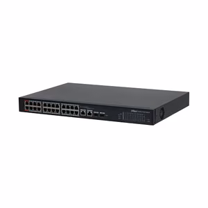 PoE slēdzis 100Mbps 24 porti + 2G uplink S4101-24ET2GF-360-C