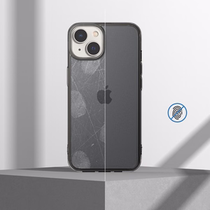 Ringke Fusion Matte apvalks iPhone 14 Plus ar gēla rāmi – pelēks