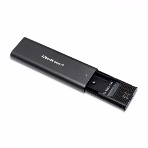 Qoltec 50311 SSD diska korpuss melns M.2