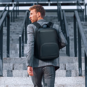Wozinsky Premium ūdensizturīga klēpjdatora mugursoma - melna
