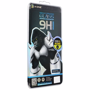 3D Pilns Pārklājums Rūdītais Stikls X-ONE - Samsung Galaxy S23 Ultra (apvalka draudzīgs) - darbojošais pirkstu nospiedumu sensors