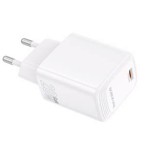 Borofone Сетевое зарядное устройство BN26 Fuente - Type C - PD 20W белый