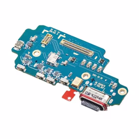 Charging Port Saderīgs ar Samsung S908 S22 Ultra ar Flex / Plata OEM