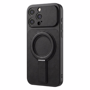 Luxgrip Mag maciņš iPhone 16 6,1", melns