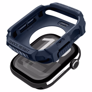 Spigen Rugged Armor Case for Apple Watch 42mm - Navy Blue