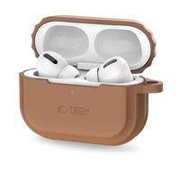 Tech-Protect silikona siksniņas apvalks Apple AirPods Pro 1 / 2 - brūns