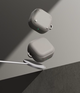 Ringke Onyx Magnetic maciņš priekš Samsung Galaxy Buds 4 / 4 Pro pelēks