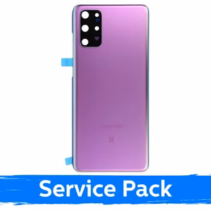 Aizmugurējais vāks saderīgs ar Samsung G985 S20 Plus / Violets / (Service Pack)