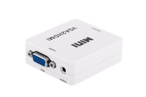VGA ligzdas–HDMI ligzdas signāla pārveidotājs