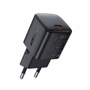 Acefast A118 зарядное устройство 30W GaN USB-C — чёрный