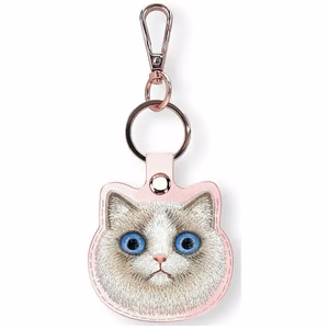 Nimmy New Big Eyed Pet 2.0 lielacaina kaķa formas izsekotāja maciņš – rozā