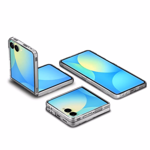 Spigen AirSkin Mag MagSafe Case for Samsung Galaxy Z Flip 7 - Clear and White