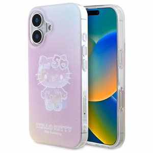 Hello Kitty IML 50. gadadienas magnētiskais iPhone 16 viedtālruņa apvalks - rozā