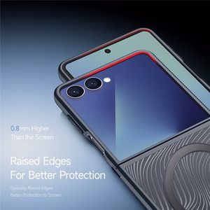 Telefona maciņš Dux Ducis Aimo Mag Samsung F731 Z Flip5 melns