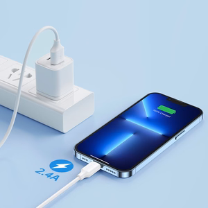 Joyroom Long-Lasting Series A9 USB-A / Lightning 2.4A kabelis 1m - balts