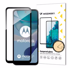 Wozinsky pilnībā līmēts rūdītais stikls Motorola Moto G53