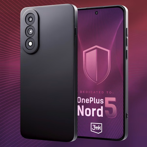 3mk Matt Case for OnePlus Nord 5 - Matte Black