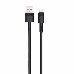 XO kabelis NB-Q166 USB - USB-C 1,0 m 5A, melns