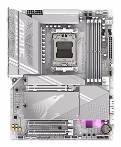 Gigabyte X870 AORUS ELITE WIFI7 ICE материнская плата AMD Ryzen 9000 DDR5 8200MHz 3xPCIe 5.0 Wi-Fi 7 2.5GbE USB 4