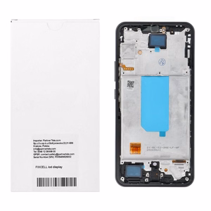 REWA OLED LCD displejs ar rāmi SAMSUNG A34 5G, melns
