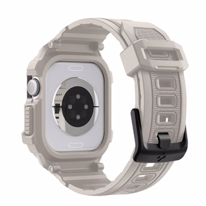 SPIGEN RUGGED ARMOR maciņš ”PRO” V2 APPLE WATCH 10 / 11 (42 MM) DUNE BEIGE