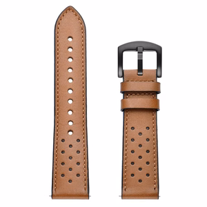 TECH-PROTECT LEATHER SAMSUNG GALAXY WATCH 4 / 5 / 5 PRO / 6 / 7 / FE КОРИЧНЕВЫЙ