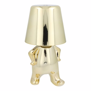 Galda lampa pie gultas GOLD MAN Art Deco stāvošs (versija 1) MLTL