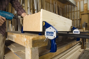 IRWIN 10505947 stieņa skava, 125 cm, melna / zila / pelēka