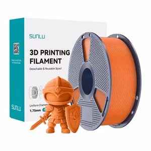Sunlu PLA+ filaments (saulaini oranžs)