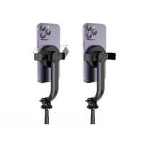 Selfie statīvs (m) ar bezvadu tālvadību tripodu saderīgs ar MagSafe SSTR-C09 - melns