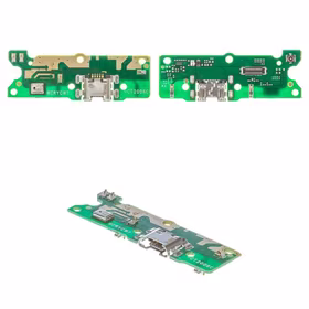 Flex Huawei Y5 2018/Honor 7S ar charging connector un microphone original (service pack)