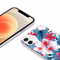 Crong Flower maciņš - iPhone 12 Mini maciņš (pattern 03)