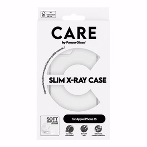 CARE by PanzerGlass plāns X-Ray viedtālruņa apvalks iPhone 15 - caurspīdīgs