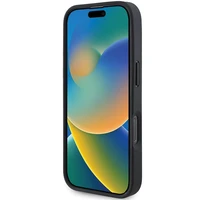 Mercedes MB Zilā Līnija ādas MagSafe viedtālruņa apvalks iPhone 16 Pro Max - Tumši zils