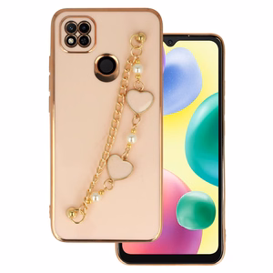 Trend viedtālruņa apvalks Xiaomi Redmi 10A dizains 3 gaiši rozā