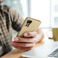 METALLIC viedtālruņa apvalks XIAOMI Redmi 15 4G / 15 5G (171.1mm) zelta