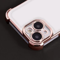 Anti Shock Chrome case for Xiaomi Redmi Note 14 5G (Global) gold