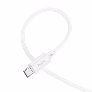 Кабель USB C на USB C Hoco 3A 60W 1 m X88 белый