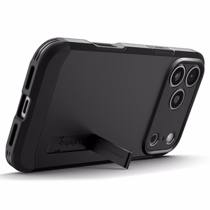 Spigen Tough Armor maciņš modelim iPhone 18 Pro Max / 17 Pro Max – krāsa: melna