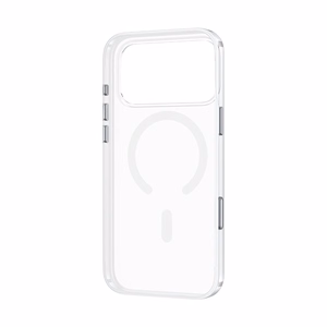 Benks magnētiskais Crystal viedtālruņa apvalks Iphone 17 Pro caurspīdīgs (ar kameras vadības pogu)