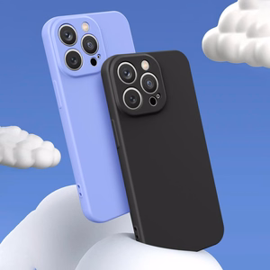 Силиконовый чехол для Xiaomi Redmi Note 11 Pro 5G / 11 Pro / 11E Pro светло-фиолетовый