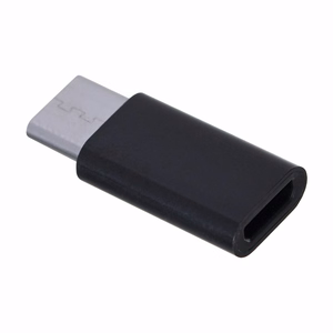 Savio AK-31 / B kabeļa saskarnes adapteris Micro USB USB 3.1 Typ C melns