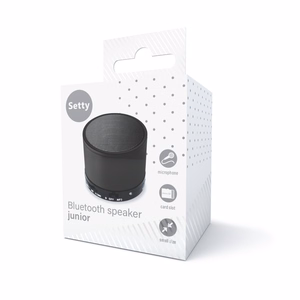 Setty Bluetooth skaļrunis Junior melns