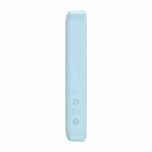 Powerbank Baseus Magnetic Mini 10000mAh, USB-C 20W MagSafe (zils)