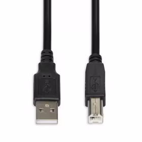 iBox IKU2D USB cable 1.8 m USB 2.0 USB A USB B melns